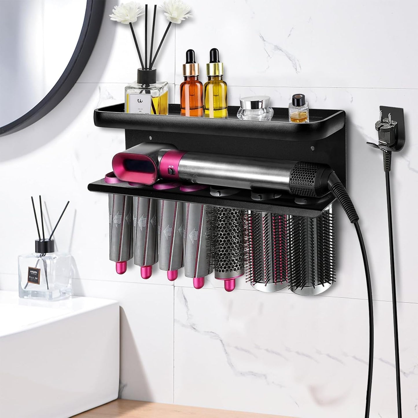 Dyson Hair Tool Organizer - 2 Methods!