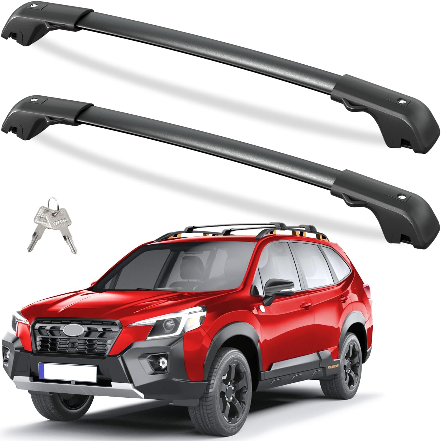 Tuyoung Roof Rack Cross Bars for Subaru Forester 2022 2023 2024