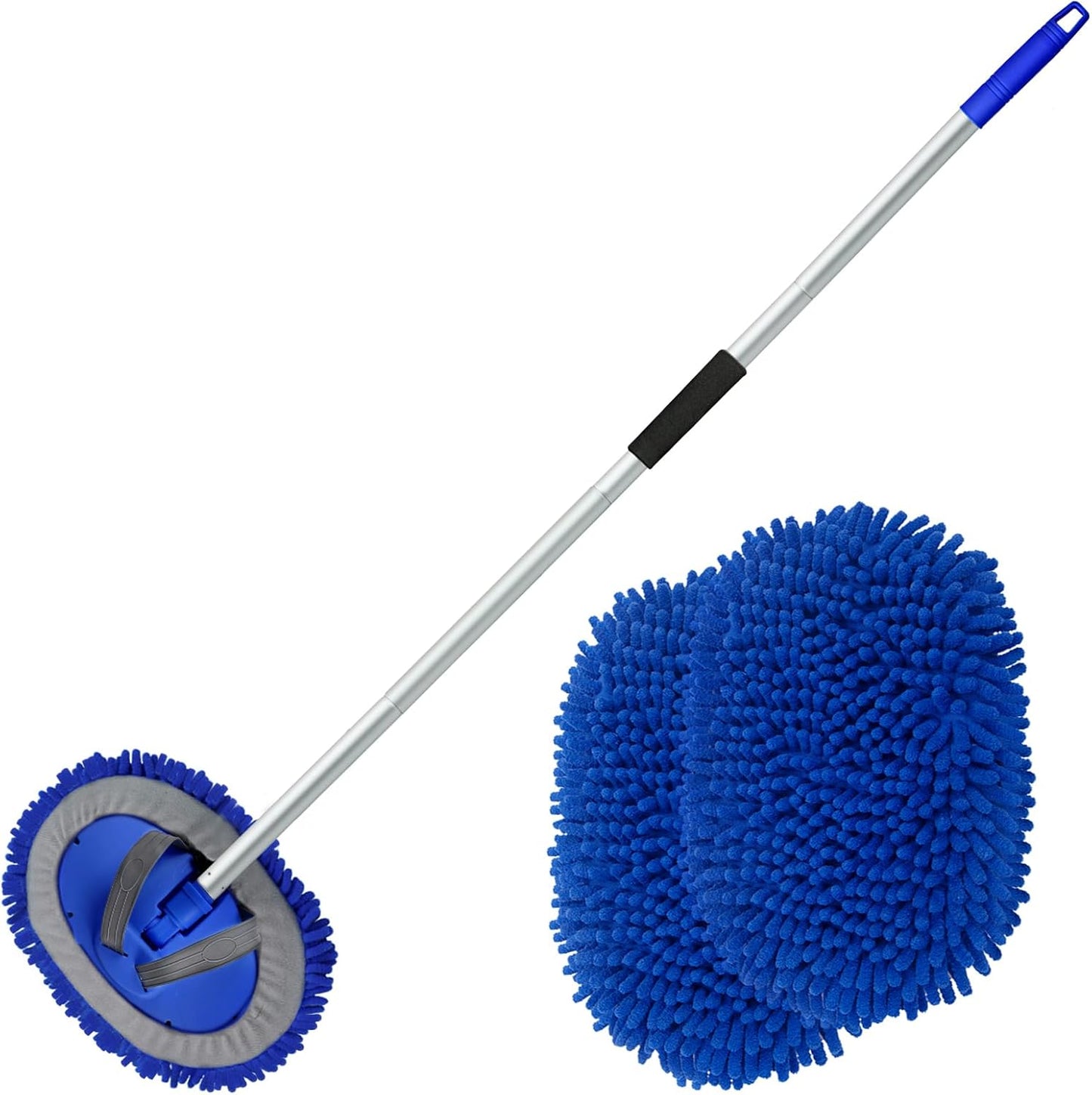 Ultimate Car Wash Kit + Chenille Replacement Head