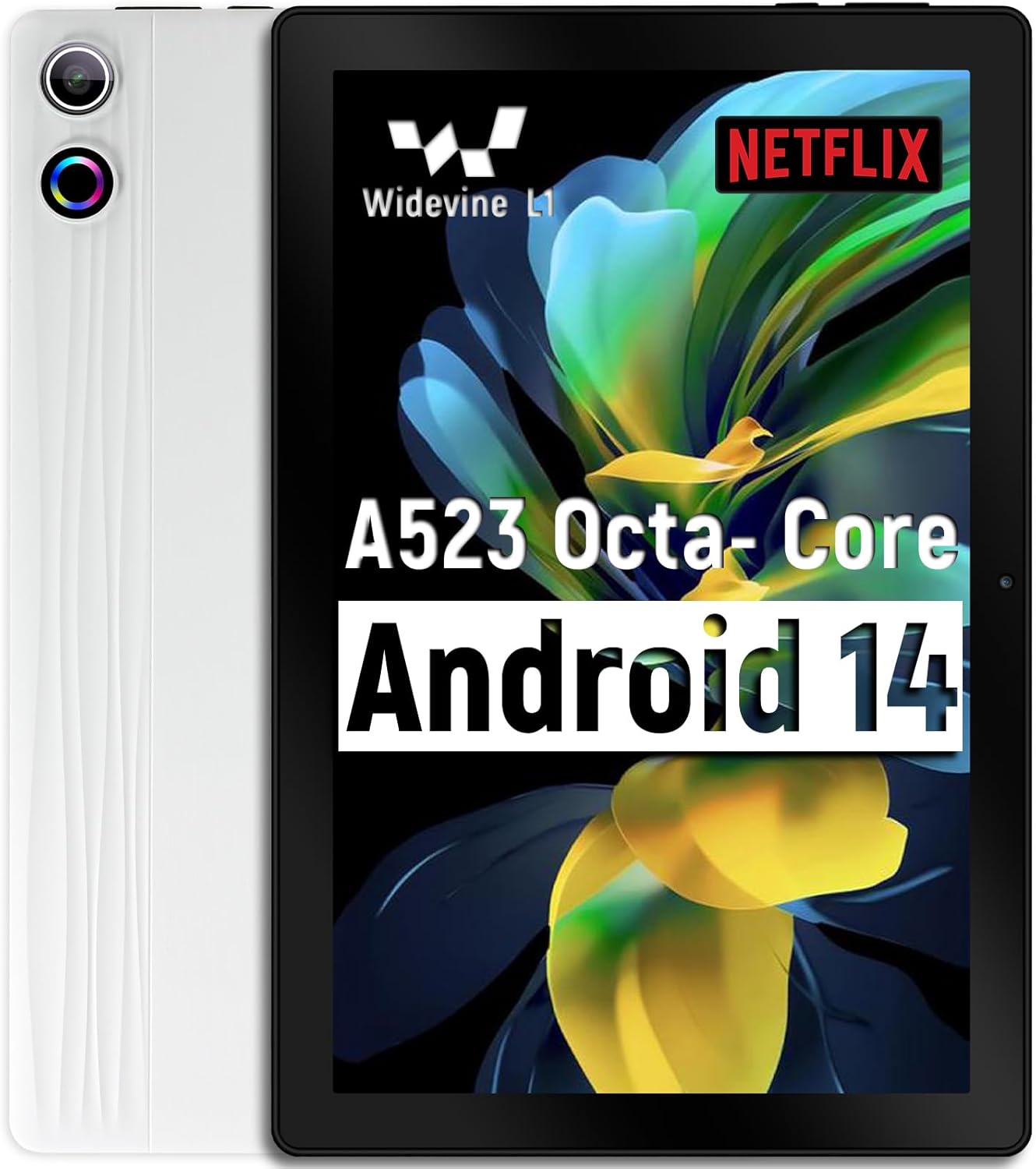 ROWT 10 inch Android Tablet with Octa-Core and 10GB RAM