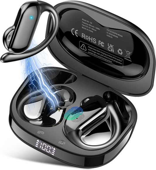 Open Ear Earbuds with Bluetooth 5.4 for All-Day Comfort