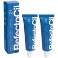 RefectoCil Cream Hair Dye 2-Pack - Long-Lasting Tint for Lashes & Hair
