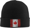 Canada Canadians Flag Beanie Hat Cuffed Knit Skull Cap - Warm Everyday