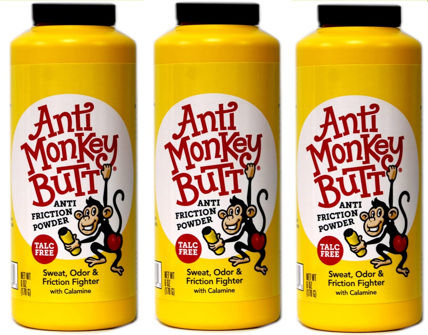 Anti Monkey Butt Men's Body Powder for Sweat Absorption & Comfort