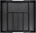 VaeFae Bamboo Expandable Silverware Drawer Organizer - Large
