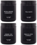 Lulu Candles 4 Pack Scented Candles Gift Set - Long Lasting Scents