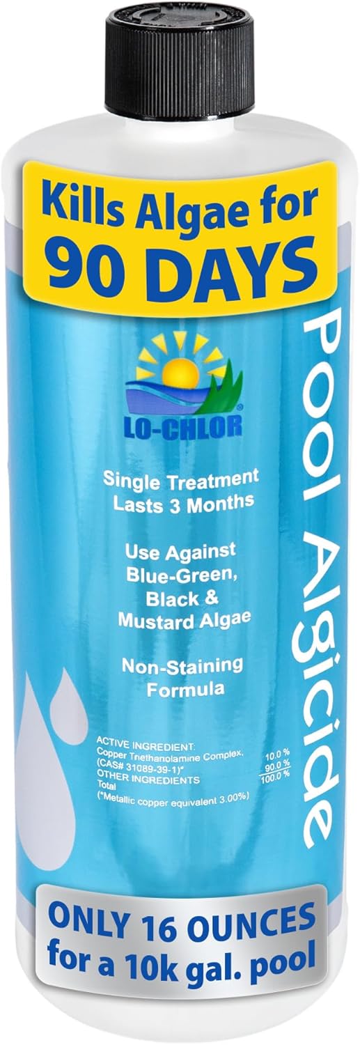 Pool Algaecide for Swimming Pools - Effective 90-Day Treatment