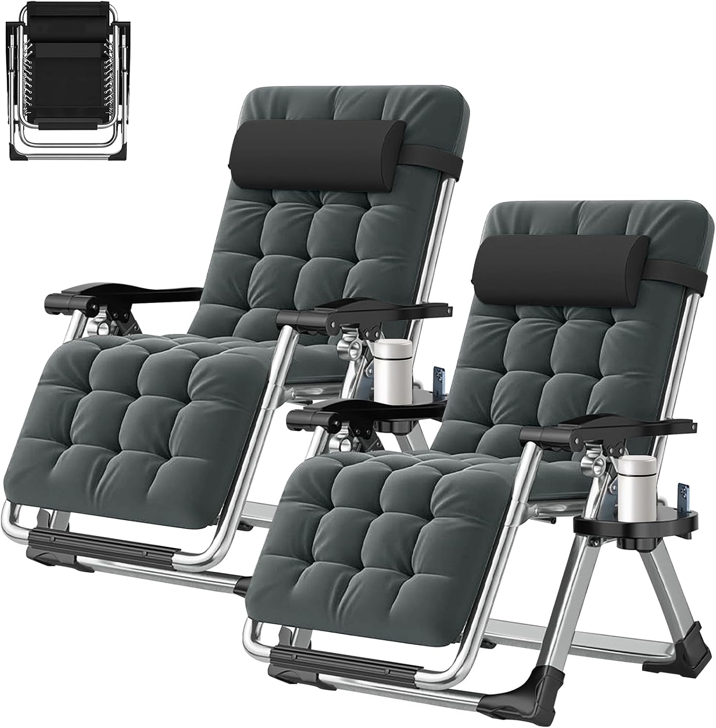 ABORON Zero Gravity Chair 2 Pack for Ultimate Relaxation