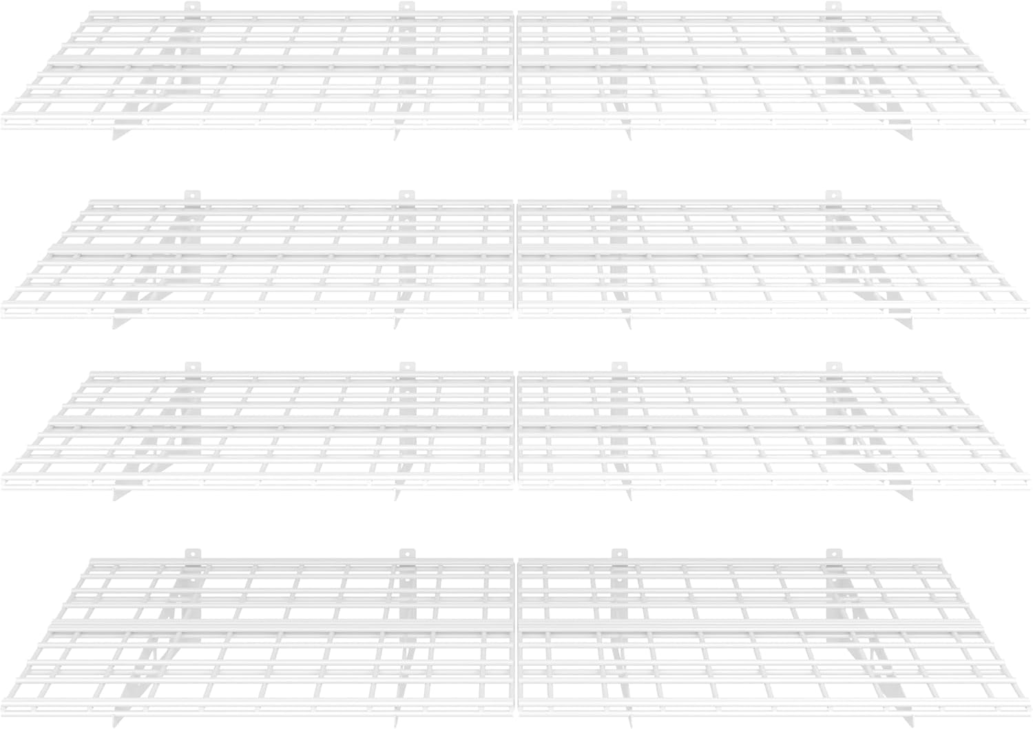 FLEXIMOUNTS 24in x 72in Wall Shelf Garage Storage Rack Review