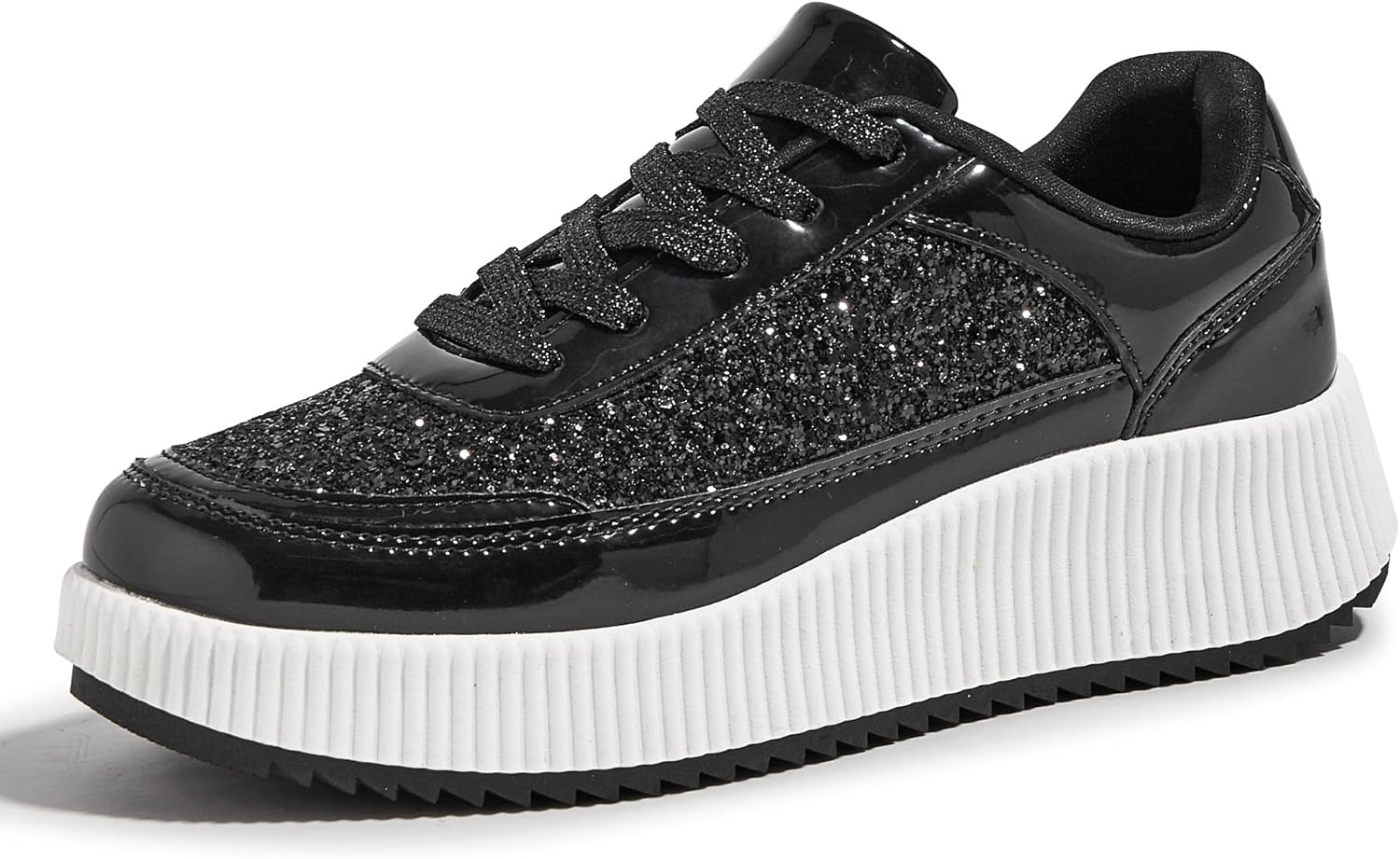 LUCKY STEP Women's Platform Sneakers for Stylish Comfort