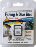 Fishing and Dive Sites Memory Card Okaloosa and Walton Counties FL