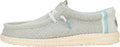HEYDUDE Wally Jute Slip-On Loafers for Effortless Travel Comfort