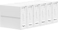 SheetCube Bed Sheet Organizers and Storage 6 Pack - Closet Storage