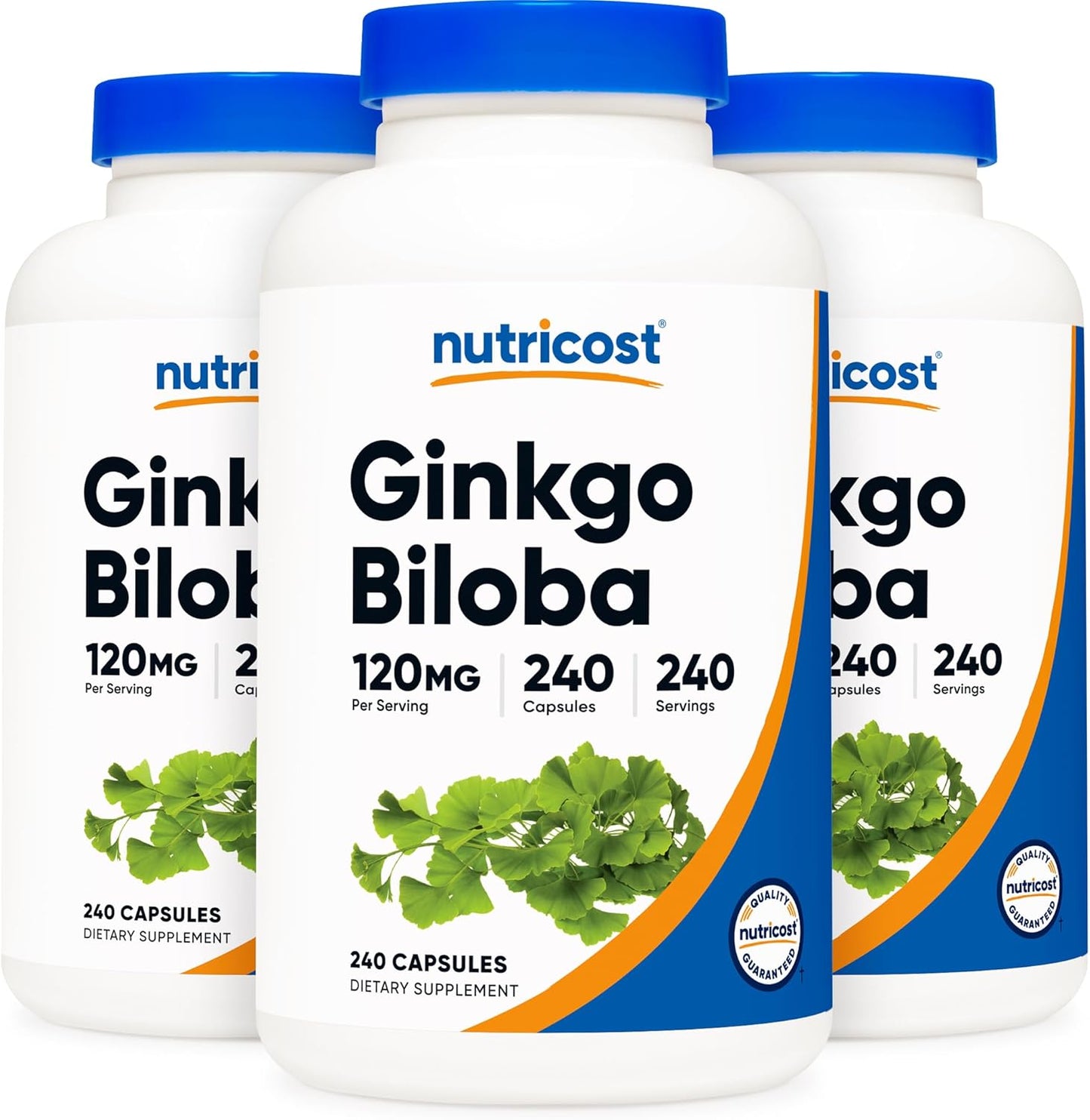 Nutricost Ginkgo Biloba 120mg Capsules - Quality Extract for Health