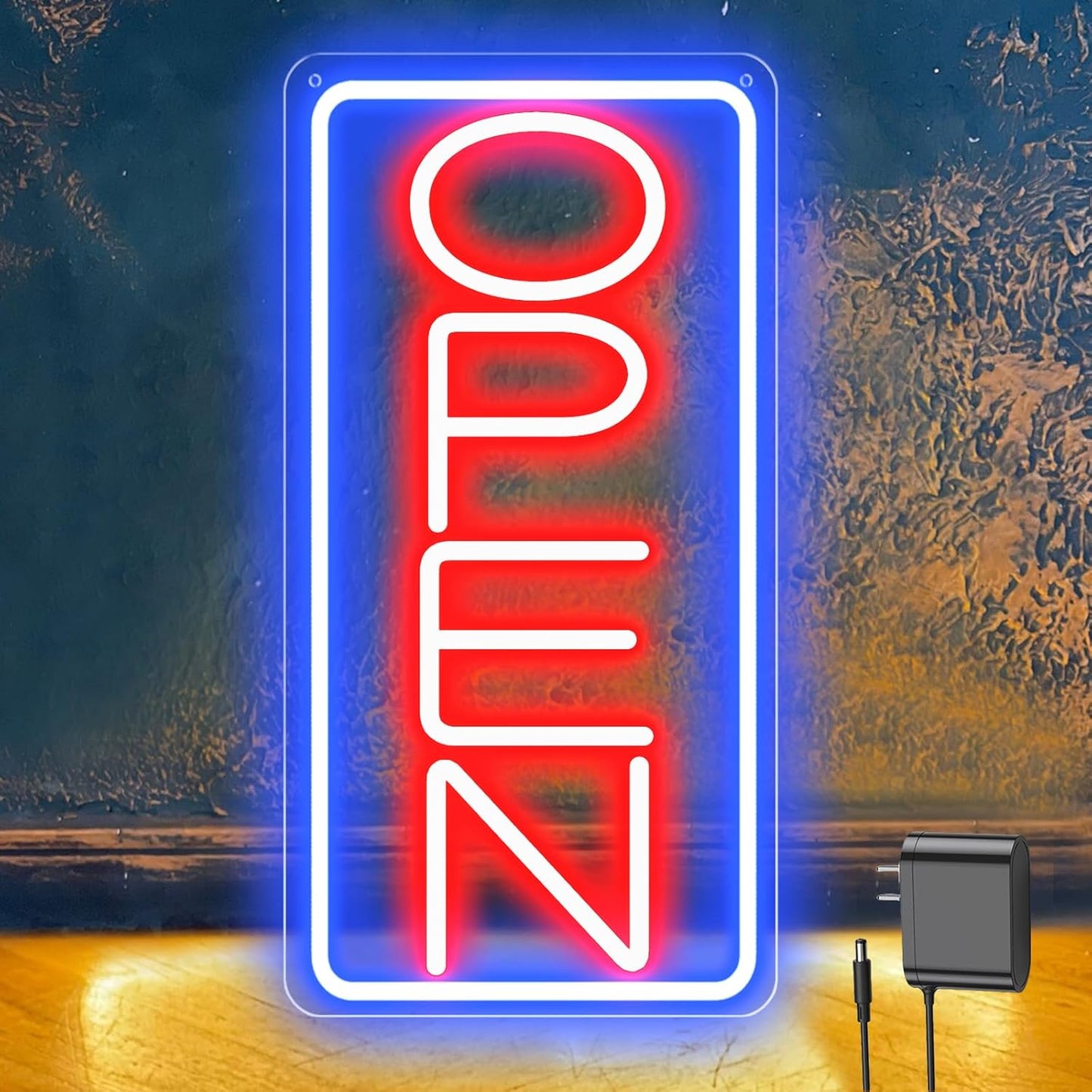 Bright 22in X 11in LED Neon Open Signs for Business Use