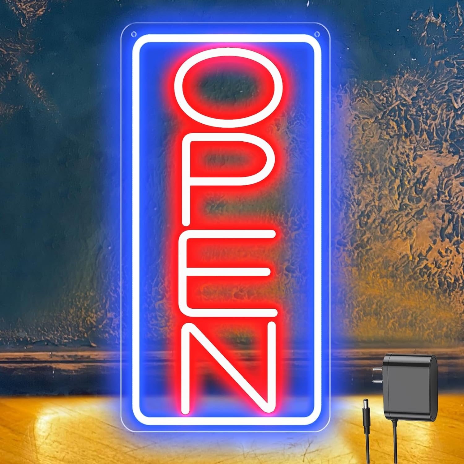 Bright 22in X 11in LED Neon Open Signs for Business Use
