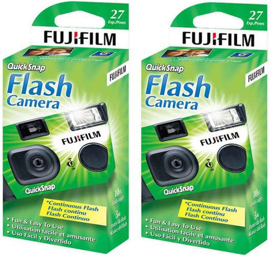 Fujifilm QuickSnap Flash Camera 6-Pack: 27 Exposures of Instant Fun!