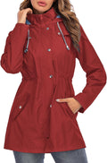 Kikibell Women's Windbreaker Jacket for Comfort in Rain