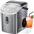 Nugget Ice Maker Countertop with Handle - Fast, Chewable Ice