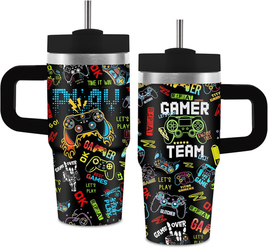 Hiboss 14oz Insulated Game Tumbler - Leak Proof & Stylish!