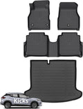 Wayhigh for Nissan Kicks Floor Mats 2018-2024 - AllWeather Protection