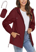 TCOT Womens Rain Jackets Waterproof Windbreaker (Style 6ZZ9)