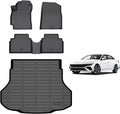 AIPOIL Floor Mats & Cargo Liner Set for 2021-2025 Hyundai Elantra