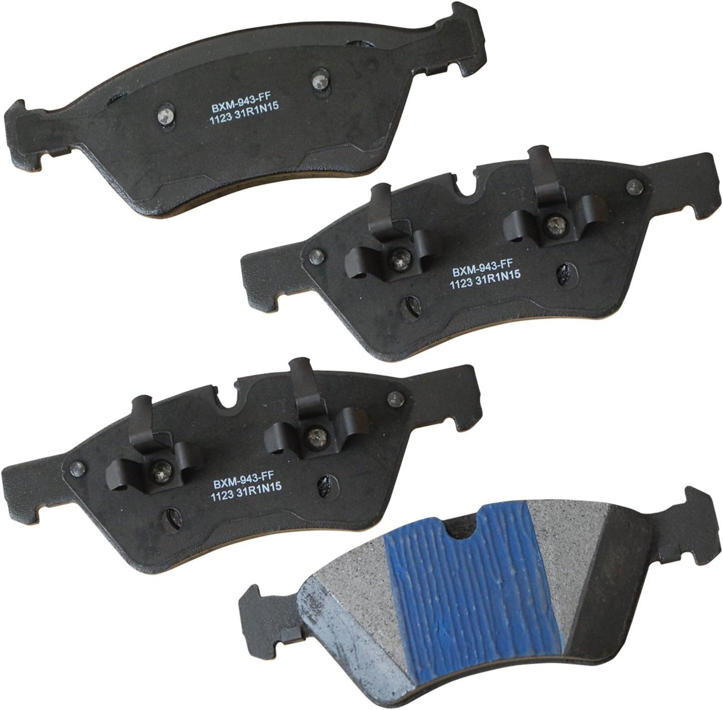 Bendix Premium SBM1123 Semi-Metallic Brake Pads for Mercedes-Benz