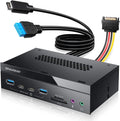 GRAUGEAR 5.25 in 10Gbps USB 3.2 Front Panel Card Reader - Fast Ports
