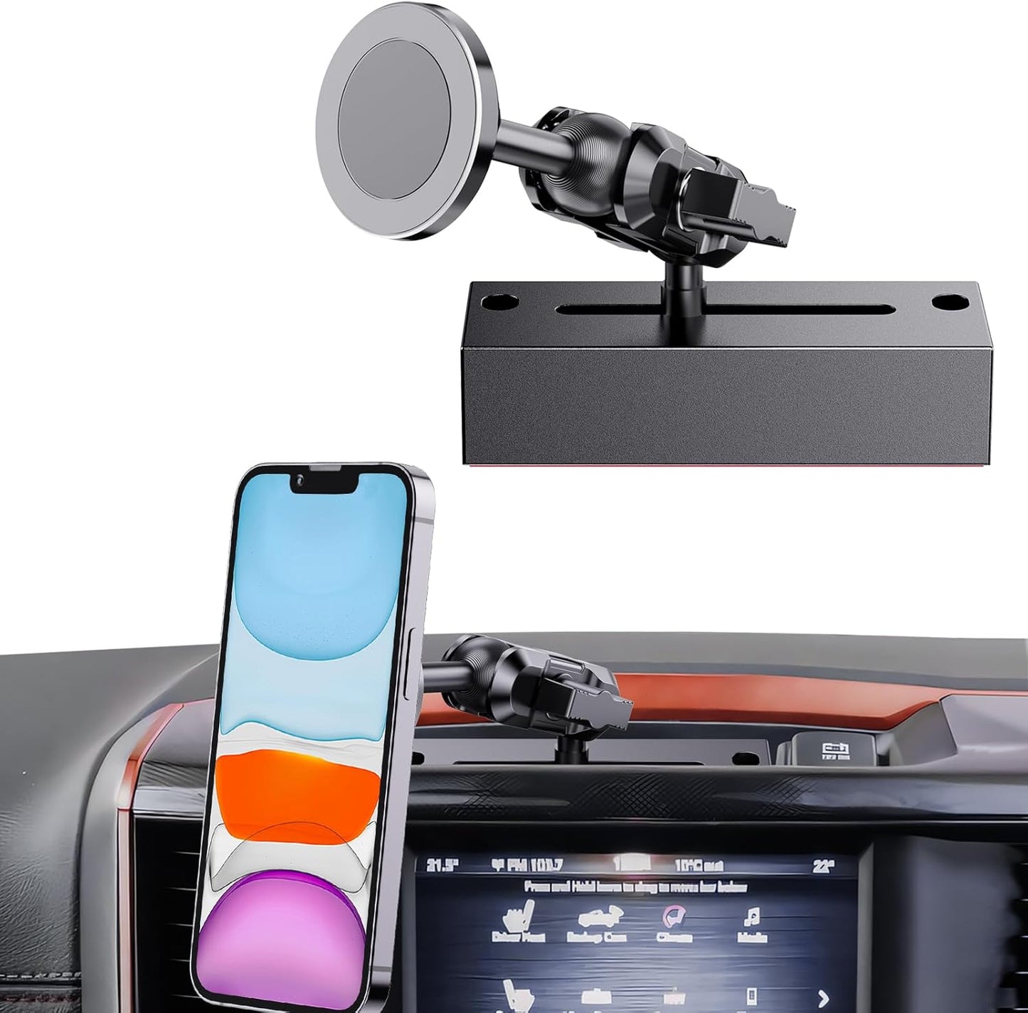 Metal Magnetic Phone Mount for 2019+ RAM Trucks by SwiftGaze