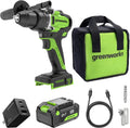 Greenworks 24V 1/2 Brushless Cordless Drill Driver - Compact Power