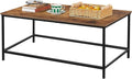 SENIG Coffee Table: Modern Industrial Style for Living Room