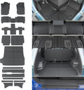 Rongtaod Floor Mats Compatible with 2025 Toyota 4Runner Gas Full Set