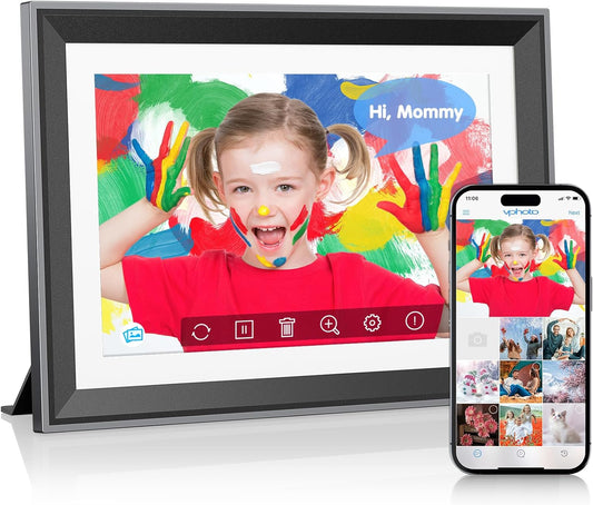 10 Inch WiFi Digital Photo Frame with Touch Screen Features