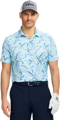 Izod Mens Swingflex Elite Short Sleeve Golf Polo - Cool, Stretch