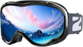 ZIONOR Lagopus B1 Ski Goggles OTG - Anti Fog, UV Protection