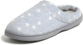 Dearfoams Women's Darcy Memory Foam Clog Slipper - Cozy All-Day Shoes