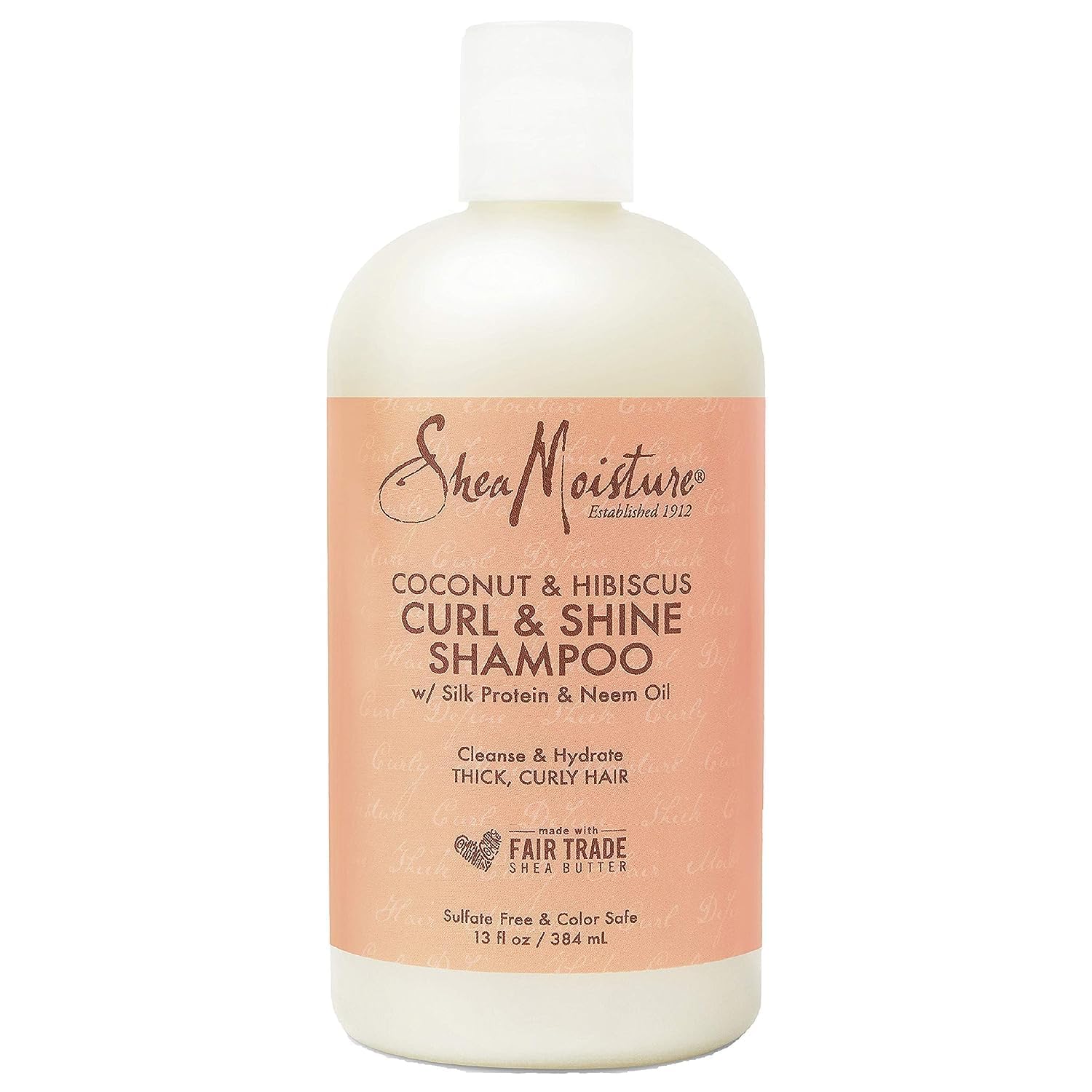 SheaMoisture Coconut Hibiscus Curl Shampoo 13 oz