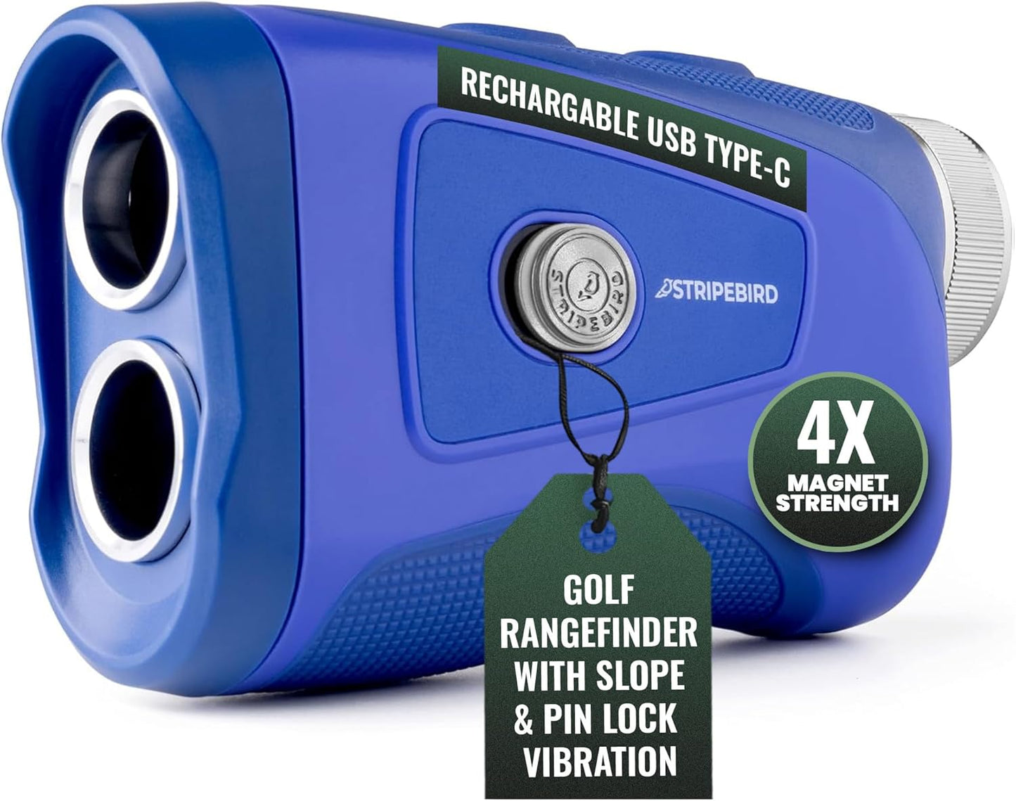 Stripebird Golf Rangefinder: Precise Slope Tech