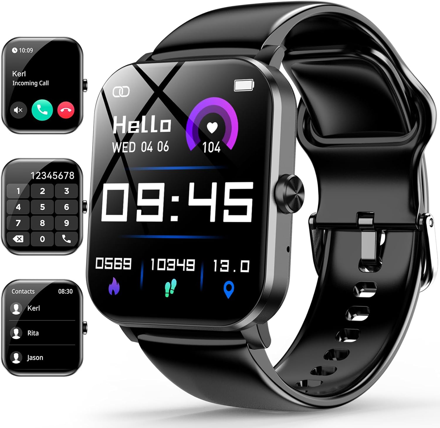 Smartwatch with 120+ Sport Modes & Call Feature!