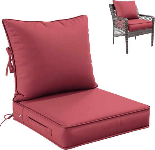 Premium Outdoor Seat Cushion Set for Deep Seating Comfort