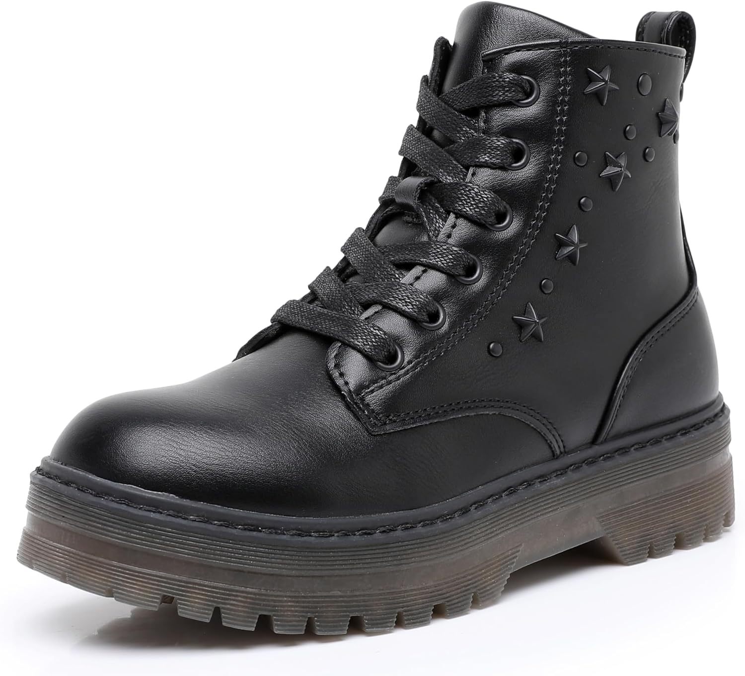 Apakowa Girls Combat Boots: Stylish Ankle Booties for Kids