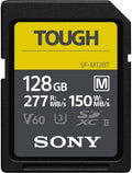 Sony TOUGH-M 128GB SDXC Card - Max Speed 277MB/s