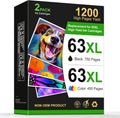 Palmtree Remanufactured Ink Cartridge 63XL Combo Pack - High Yield