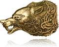 Custom Western Belt Buckles for Men - Heavy Brass Statement