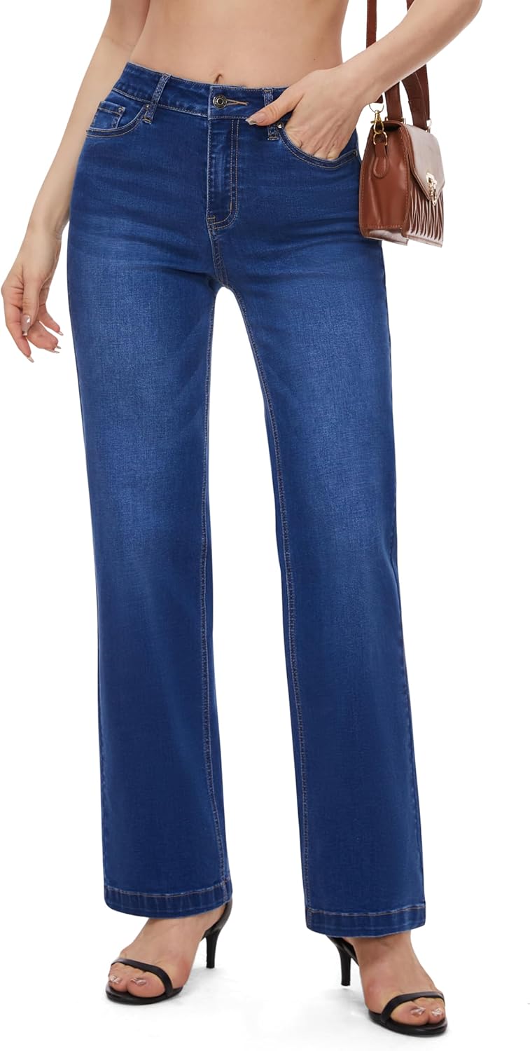 FLYING BANANA Women's High Waisted Wide Leg Baggy Jeans Review