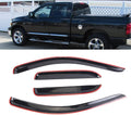 Window Wind Deflectors for 2002-2009 Dodge Ram Crew/Extended Cab