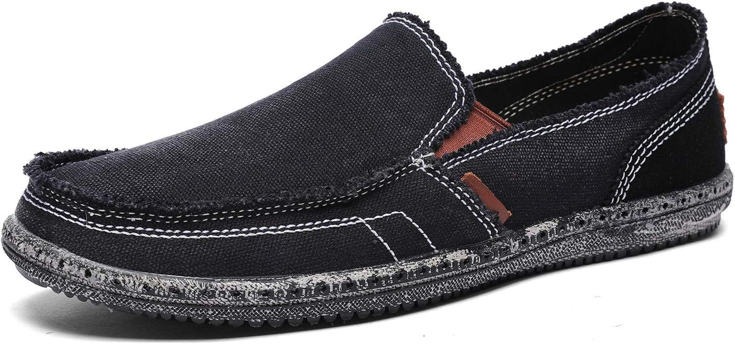 CASMAG Men's Casual Cloth Shoes Slip on Loafers for Every Occasion