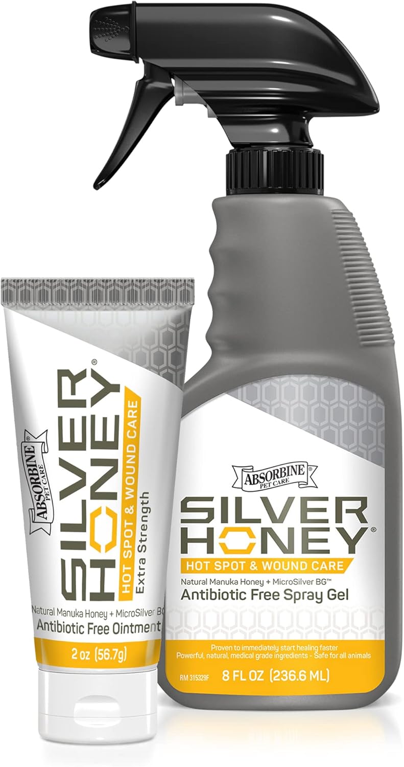 Absorbine Silver Honey Hot Spot & Wound Care for Pets