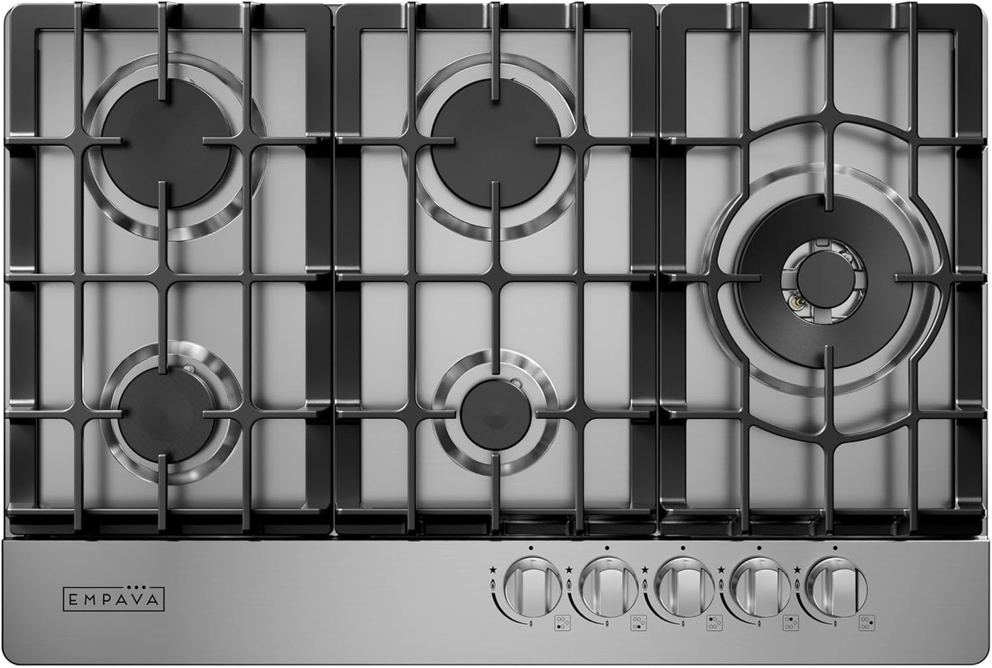 Empava 30 Inch Built-in Gas Cooktop with 5 SABAF Burners